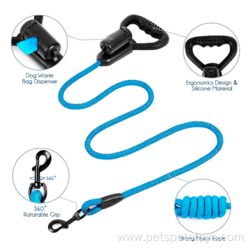 Comfortable plastic Handle Dog Leashes dog leash prototype